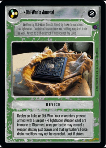 Star Wars CCG | Obi-Wan's Journal (Foil) - Reflections III | The Nerd Merchant