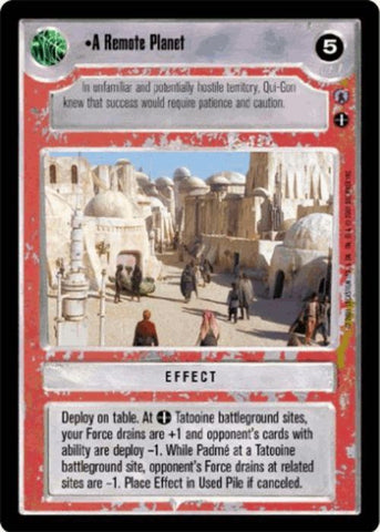 Star Wars CCG | A Remote Planet - Reflections III | The Nerd Merchant