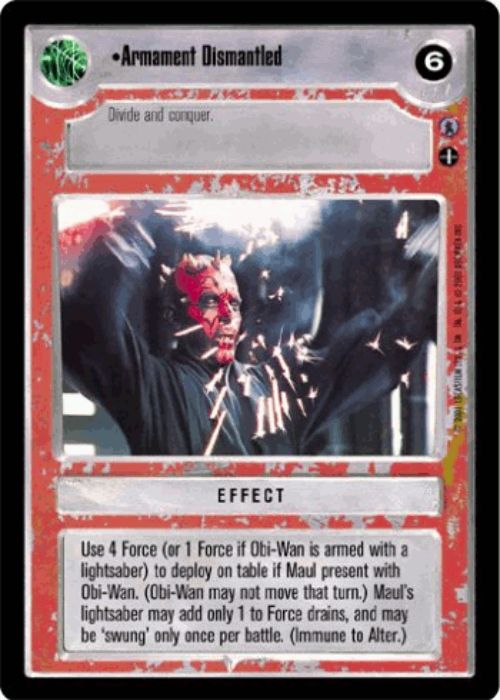 Star Wars CCG | Armament Dismantled - Reflections III | The Nerd Merchant