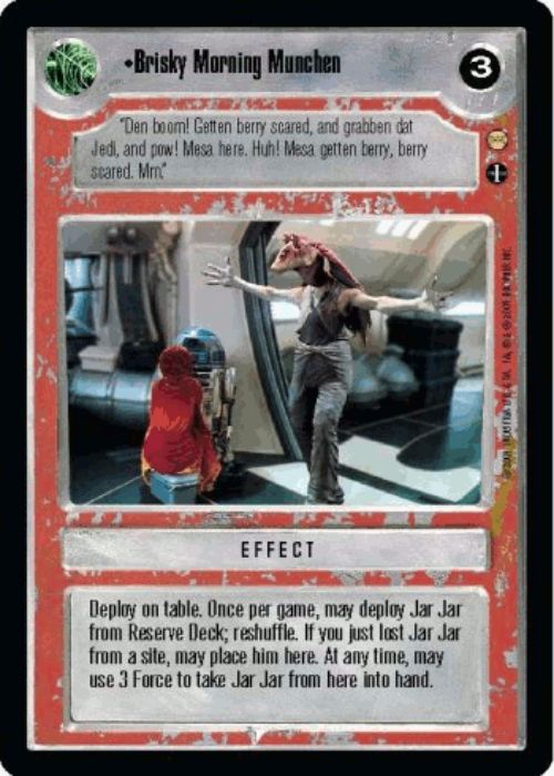 Star Wars CCG | Brisky Morning Munchen (Foil) - Reflections III | The Nerd Merchant