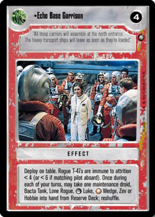 Star Wars CCG | Echo Base Garrison (Foil) - Reflections III | The Nerd Merchant