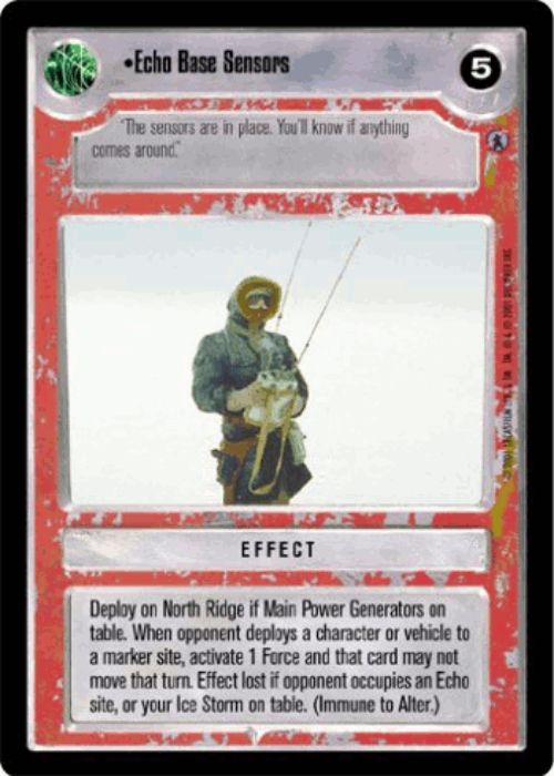 Star Wars CCG | Echo Base Sensors - Reflections III | The Nerd Merchant