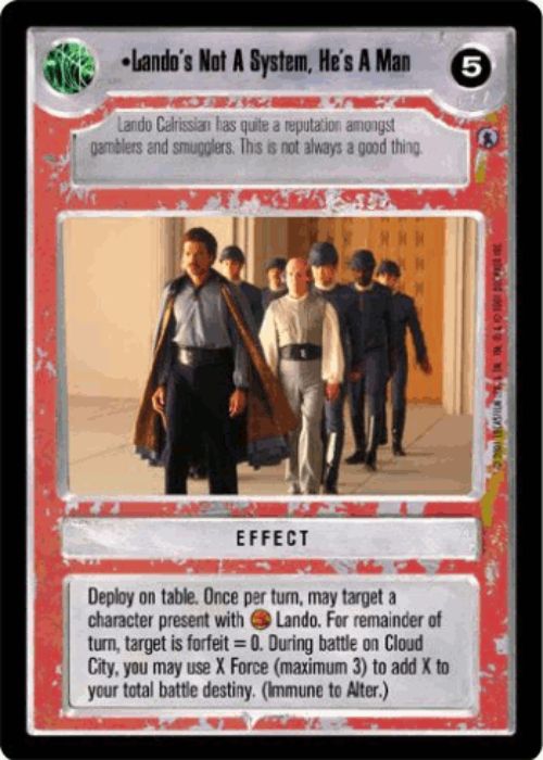 Star Wars CCG | Lando's Not A System, He's A Man - Reflections III | The Nerd Merchant