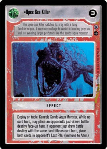 Star Wars CCG | Opee Sea Killer [Light] - Reflections III | The Nerd Merchant