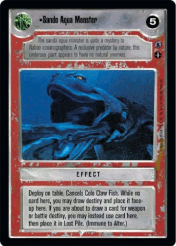 Star Wars CCG | Sando Aqua Monster [Light] - Reflections III | The Nerd Merchant