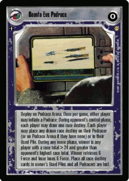 Star Wars CCG | Boonta Eve Podrace [Light] (Foil) - Reflections III | The Nerd Merchant