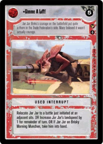 Star Wars CCG | Gimme A Lift (Foil) - Reflections III | The Nerd Merchant