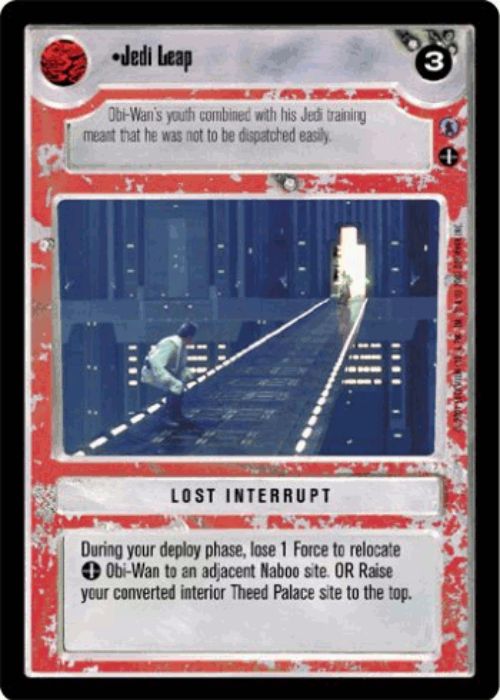 Star Wars CCG | Jedi Leap - Reflections III | The Nerd Merchant