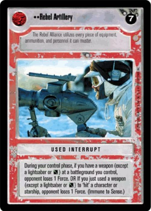 Star Wars CCG | Rebel Artillery (Foil) - Reflections III | The Nerd Merchant