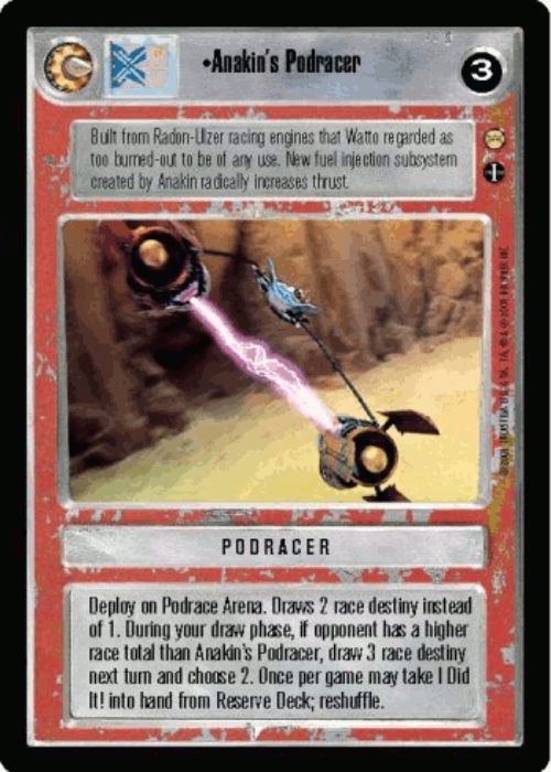 Star Wars CCG | Anakin's Podracer (Foil) - Reflections III | The Nerd Merchant