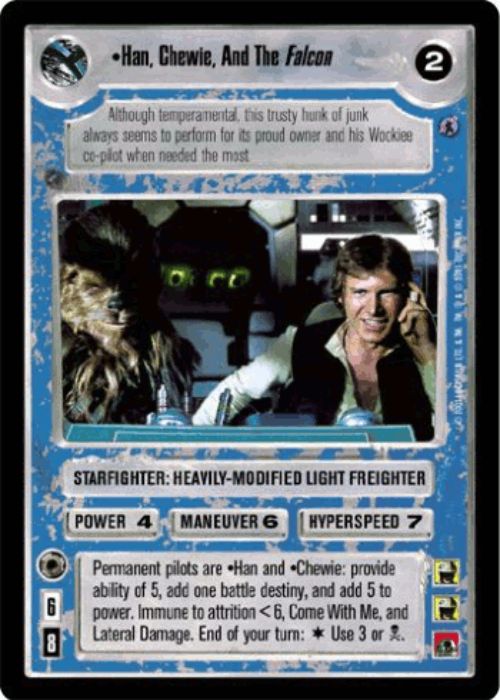 Star Wars CCG | Han, Chewie, And The Falcon - Reflections III | The Nerd Merchant