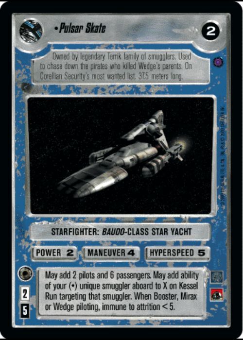 Star Wars CCG | Pulsar Skate (Foil) - Reflections III | The Nerd Merchant