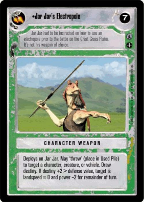 Star Wars CCG | Jar Jar's Electropole - Reflections III | The Nerd Merchant