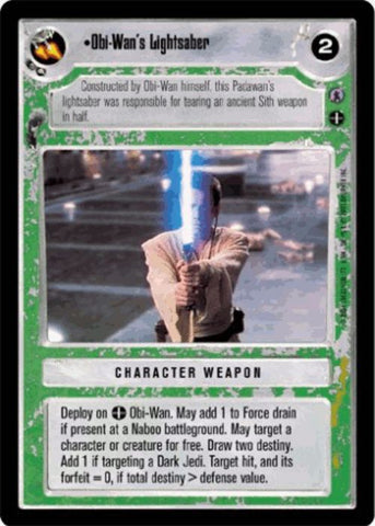 Star Wars CCG | Obi-Wan's Lightsaber (EP1) - Reflections III | The Nerd Merchant