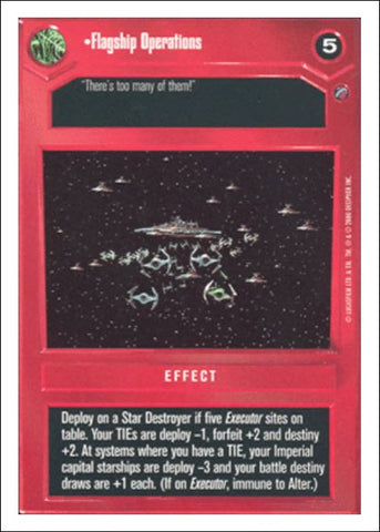 Star Wars CCG | Flagship Operations - Second Anthology | The Nerd Merchant