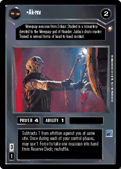 Star Wars CCG | Ak-rev - Special Edition | The Nerd Merchant
