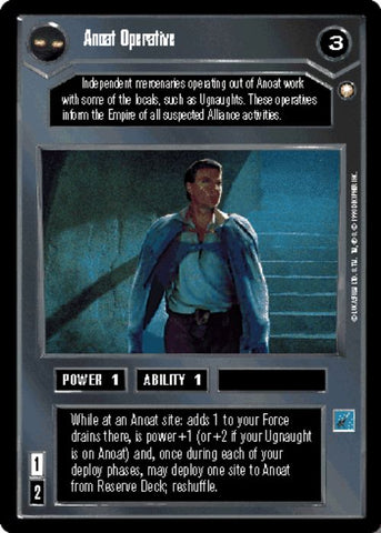 Star Wars CCG | Anoat Operative [Dark] - Special Edition | The Nerd Merchant
