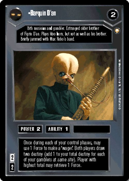 Star Wars CCG | Barquin D'an - Special Edition | The Nerd Merchant