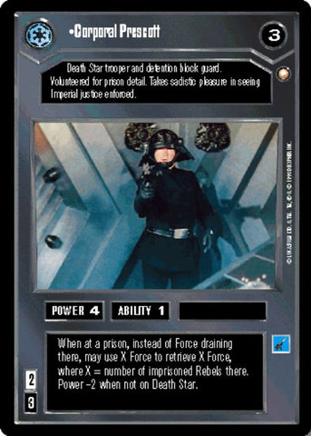 Star Wars CCG | Corporal Prescott - Special Edition | The Nerd Merchant