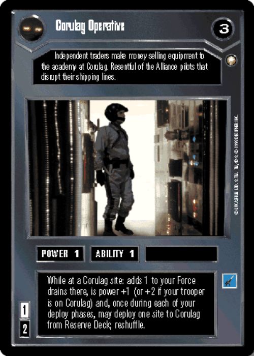 Star Wars CCG | Corulag Operative - Special Edition | The Nerd Merchant