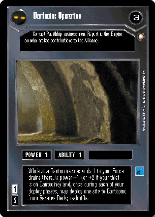 Star Wars CCG | Dantooine Operative - Special Edition | The Nerd Merchant