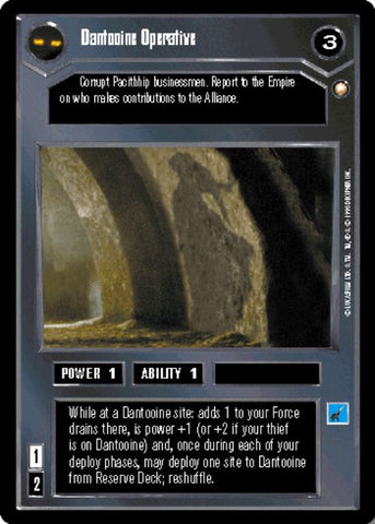 Star Wars CCG | Dantooine Operative - Special Edition | The Nerd Merchant