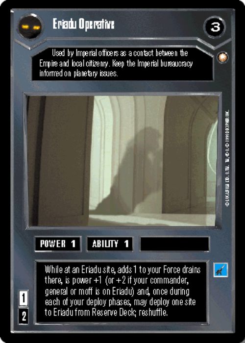 Star Wars CCG | Eriadu Operative - Special Edition | The Nerd Merchant