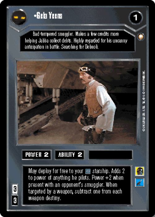 Star Wars CCG | Gela Yeens - Special Edition | The Nerd Merchant