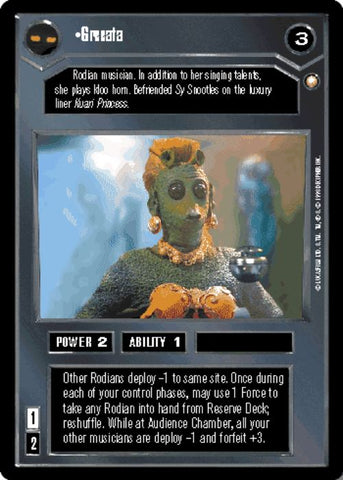 Star Wars CCG | Greeata - Special Edition | The Nerd Merchant