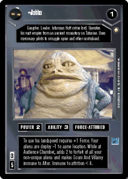Star Wars CCG | Jabba - Special Edition | The Nerd Merchant