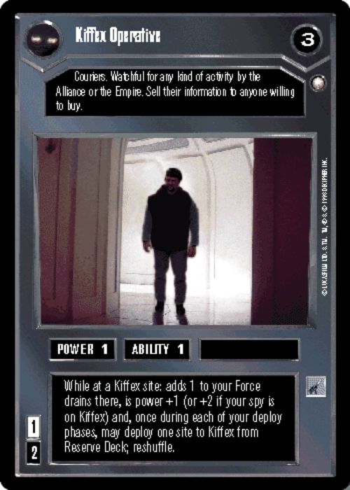 Star Wars CCG | Kiffex Operative [Dark] - Special Edition | The Nerd Merchant