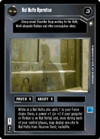 Star Wars CCG | Nal Hutta Operative - Special Edition | The Nerd Merchant