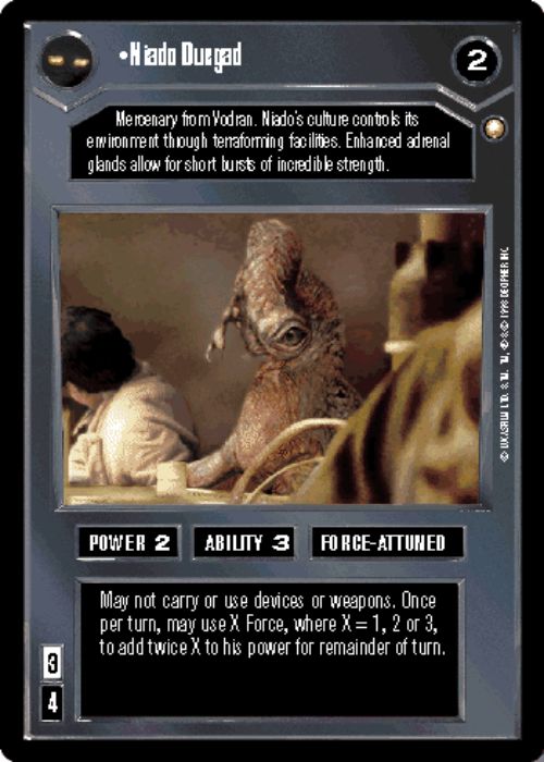 Star Wars CCG | Niado Duegad - Special Edition | The Nerd Merchant