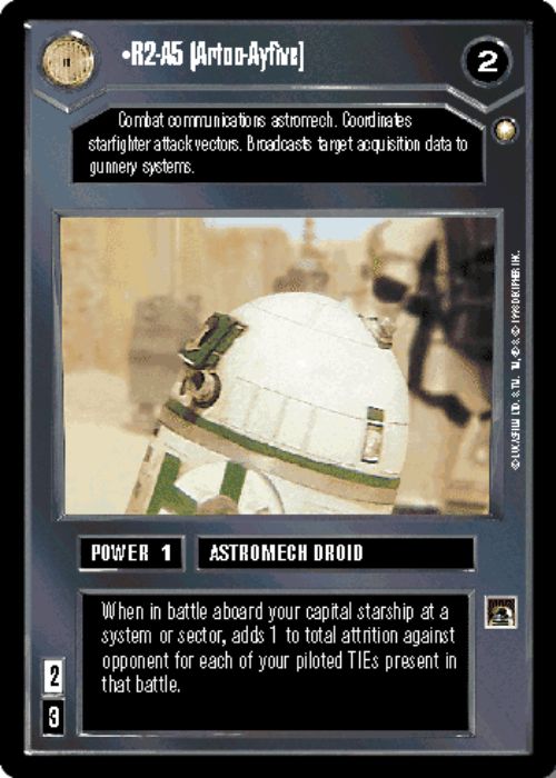 Star Wars CCG | R2-A5 (Artoo-Ayfive) - Special Edition | The Nerd Merchant