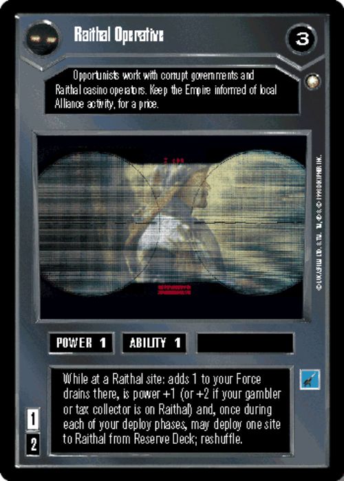 Star Wars CCG | Raithal Operative - Special Edition | The Nerd Merchant