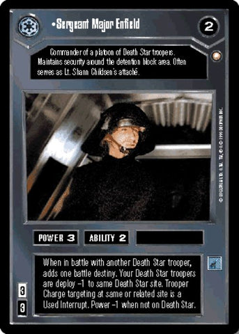 Star Wars CCG | Sergeant Major Enfield - Special Edition | The Nerd Merchant