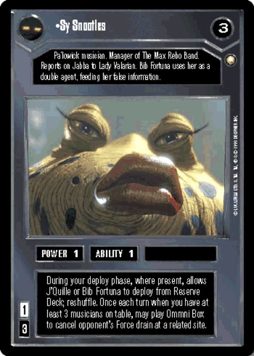 Star Wars CCG | Sy Snootles - Special Edition | The Nerd Merchant