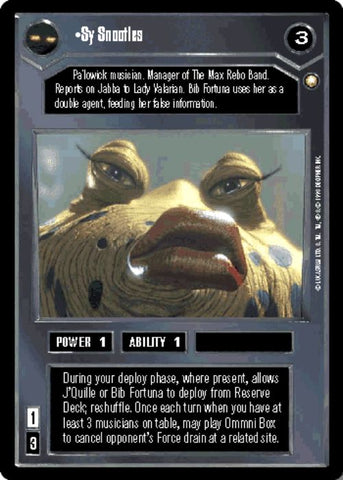 Star Wars CCG | Sy Snootles - Special Edition | The Nerd Merchant