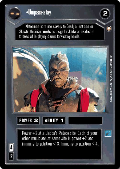 Star Wars CCG | Umpass-Stay - Special Edition | The Nerd Merchant