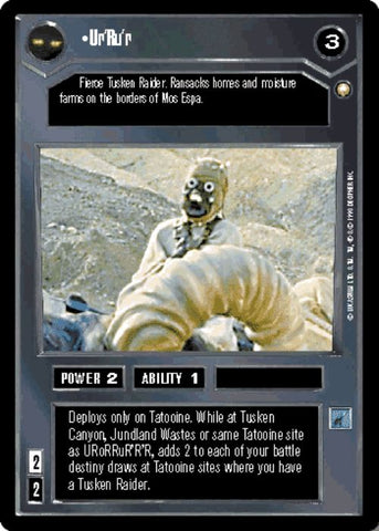 Star Wars CCG | Ur'Ru'r - Special Edition | The Nerd Merchant