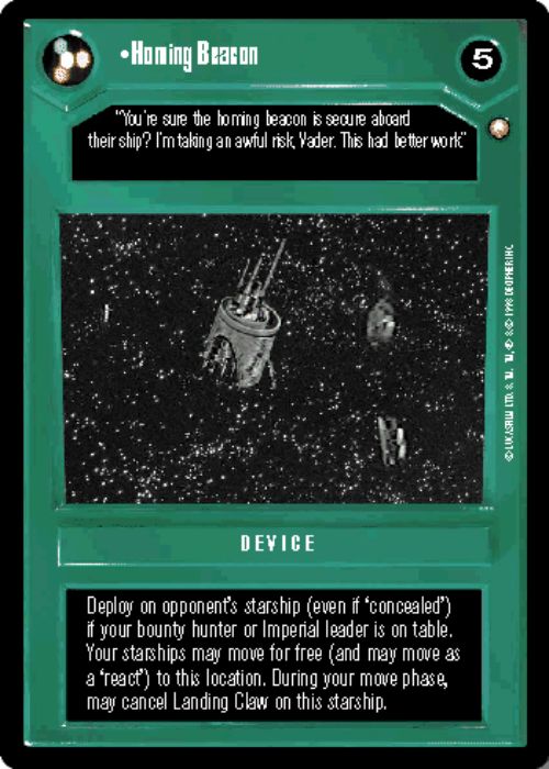 Star Wars CCG | Homing Beacon - Special Edition | The Nerd Merchant