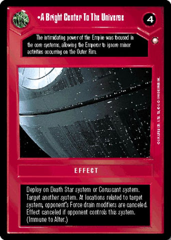 Star Wars CCG | A Bright Center To The Universe - Special Edition | The Nerd Merchant