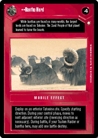 Star Wars CCG | Bantha Herd - Special Edition | The Nerd Merchant