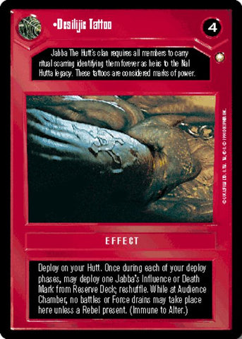 Star Wars CCG | Desilijic Tattoo - Special Edition | The Nerd Merchant
