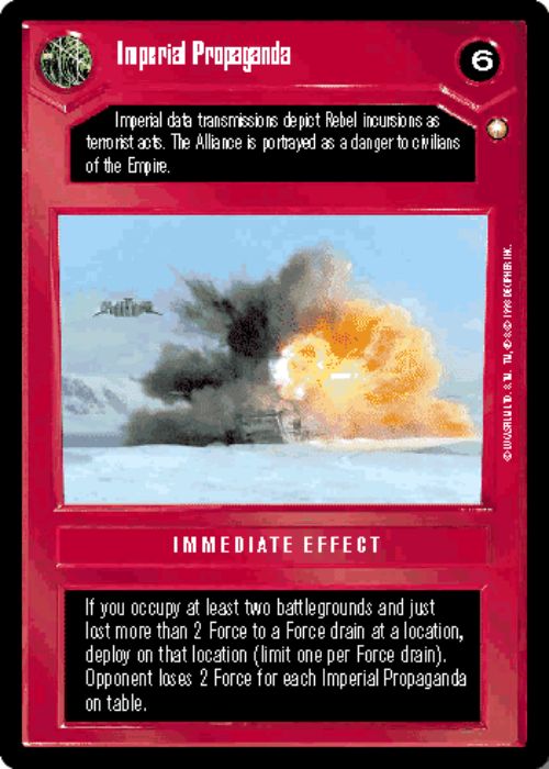 Star Wars CCG | Imperial Propaganda - Special Edition | The Nerd Merchant