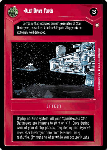 Star Wars CCG | Kuat Drive Yards - Special Edition | The Nerd Merchant