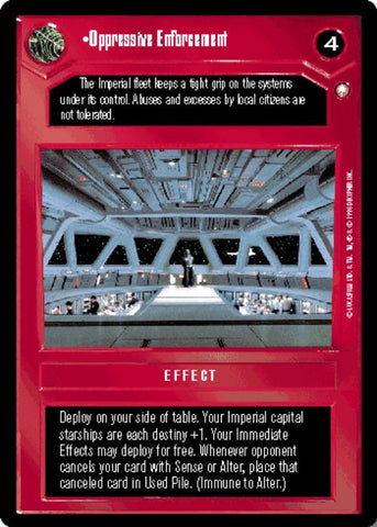 Star Wars CCG | Oppressive Enforcement - Special Edition | The Nerd Merchant