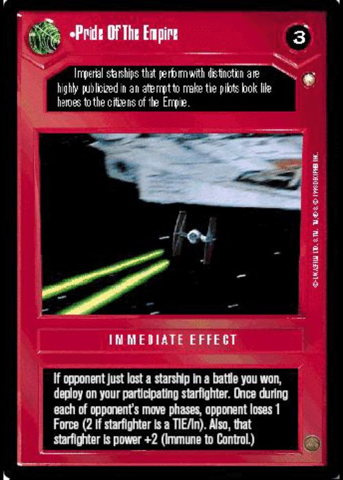 Star Wars CCG | Pride Of The Empire - Special Edition | The Nerd Merchant