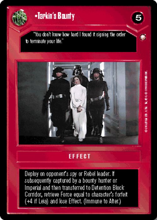 Star Wars CCG | Tarkin's Bounty - Special Edition | The Nerd Merchant