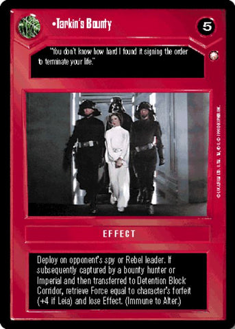 Star Wars CCG | Tarkin's Bounty - Special Edition | The Nerd Merchant